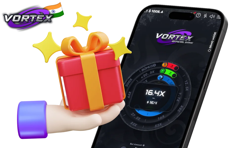 Different casinos offer different bonuses for playing Vortex